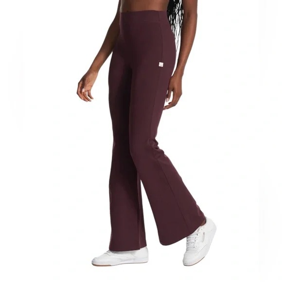 Vuori Pants - Vuori Granite High Waisted Flare Pants Sz L
